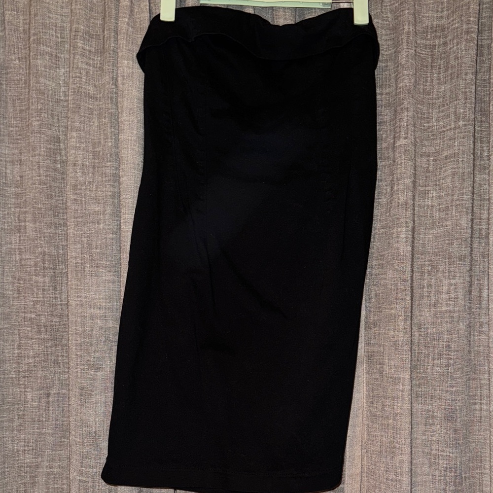 Wild Fable Black Strapless Dress